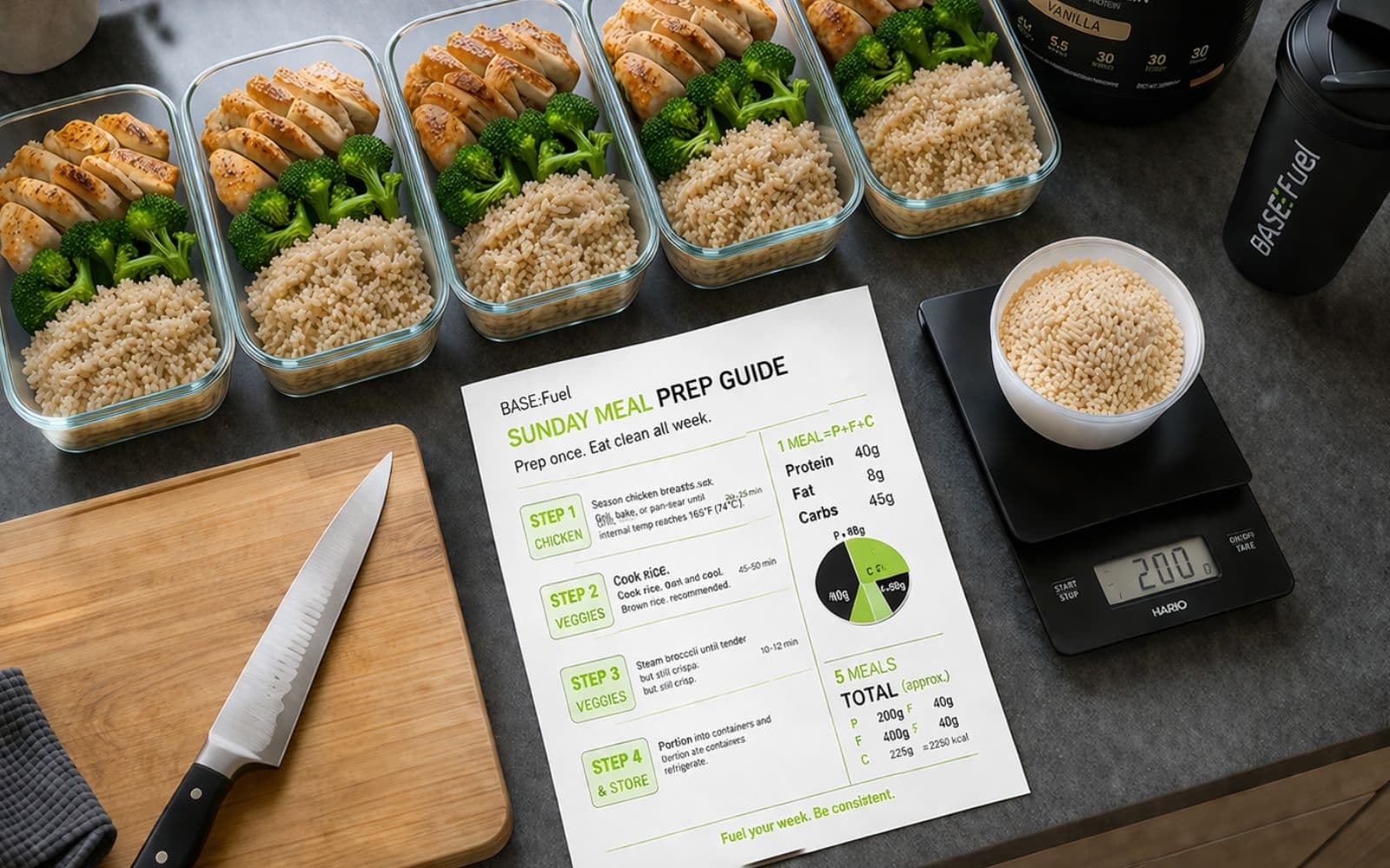 作り置きのイメージ